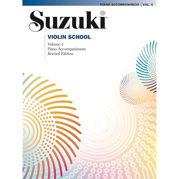Amazon.com: Suzuki Viola School - Volume 4: Piano Accompaniment